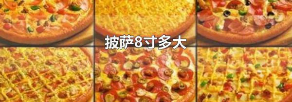 披萨8寸多大