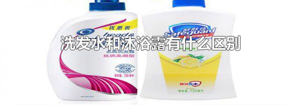 洗发水和沐浴露有什么区别