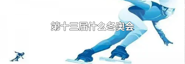 第十三届什么冬奥会