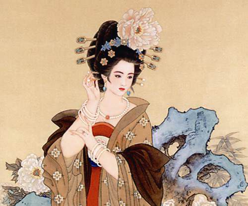 羞花指的是哪位美女？