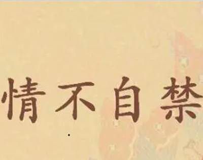 抑制不住自己的感情是什么成语？