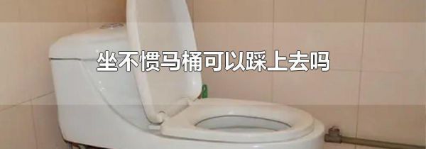 坐不惯马桶可以踩上去吗