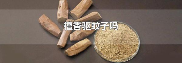 檀香驱蚊子吗