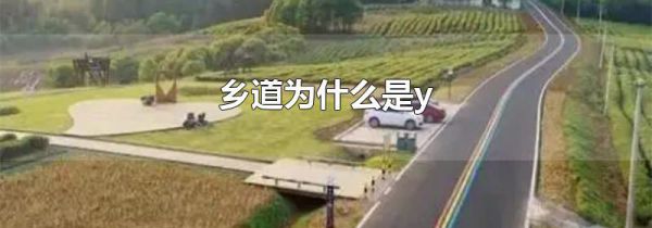 乡道为什么是y