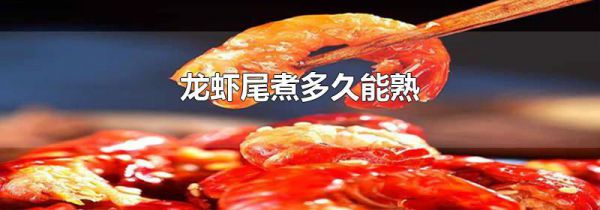 龙虾尾煮多久能熟