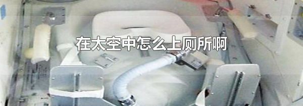 在太空中怎么上厕所啊