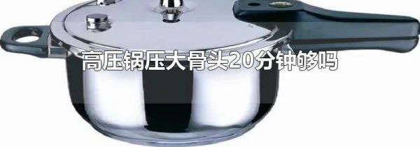 高压锅压大骨头20分钟够吗