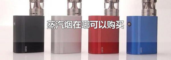 蒸汽烟在哪可以购买
