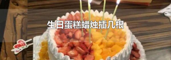 生日蛋糕蜡烛插几根