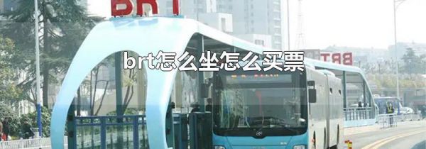 brt怎么坐怎么买票