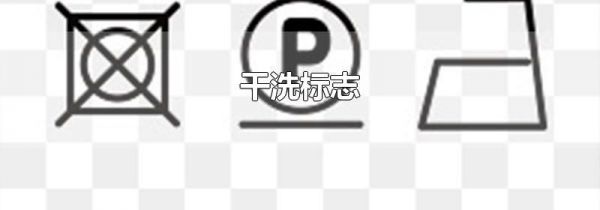 干洗标志