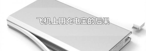 飞机上用充电宝的后果