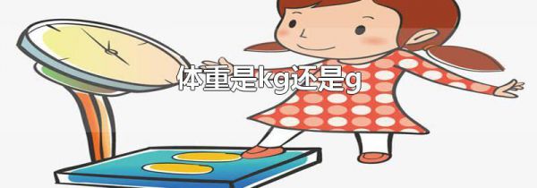 体重是kg还是g