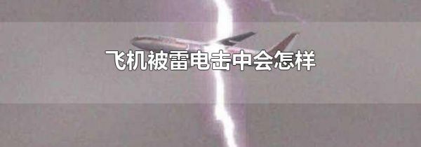 飞机被雷电击中会怎样