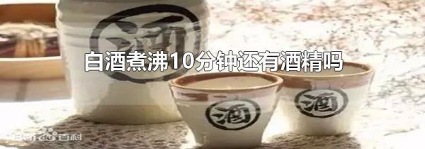 白酒煮沸10分钟还有酒精吗