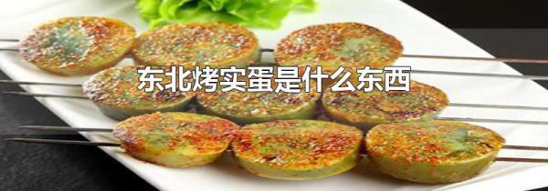 东北烤实蛋是什么东西