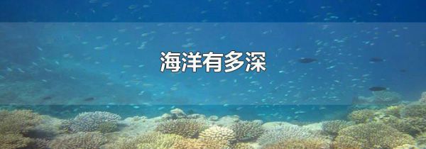 海洋有多深