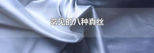 常见的八种真丝