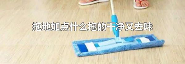 拖地加点什么拖的干净又去味