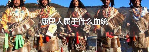 康巴人属于什么血统