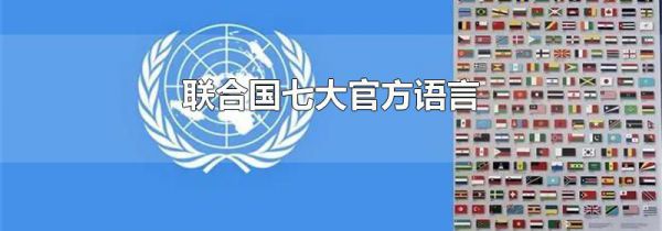 联合国七大官方语言