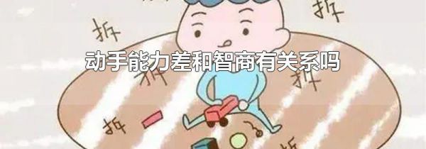 动手能力差和智商有关系吗