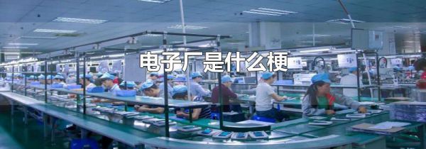 电子厂是什么梗