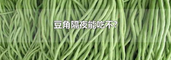豆角隔夜能吃不?