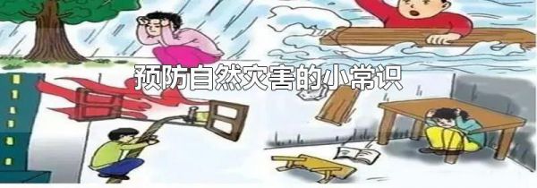 预防自然灾害的小常识