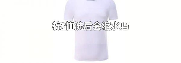 棉t恤洗后会缩水吗