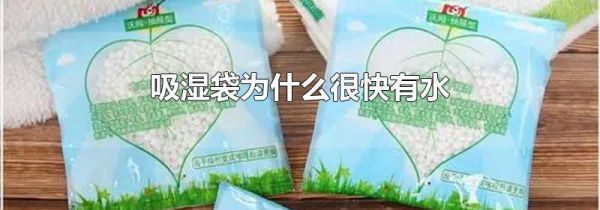 吸湿袋为什么很快有水