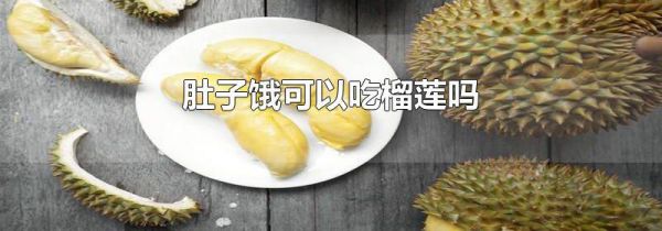肚子饿可以吃榴莲吗