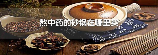 熬中药的砂锅在哪里买
