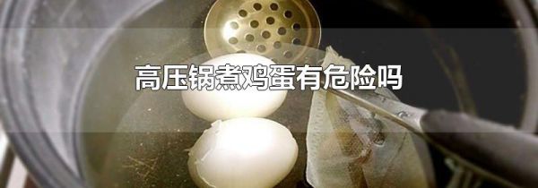 高压锅煮鸡蛋有危险吗