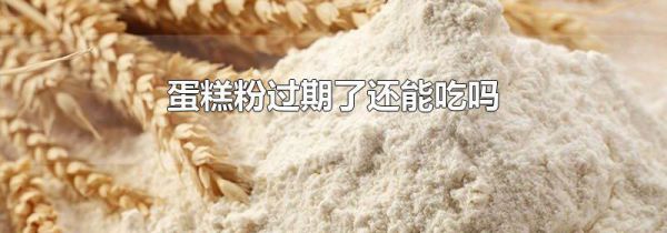 蛋糕粉过期了还能吃吗