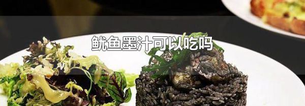 鱿鱼墨汁可以吃吗
