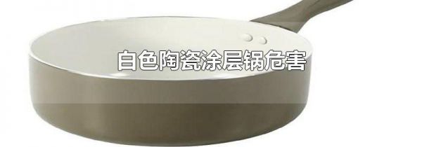白色陶瓷涂层锅危害