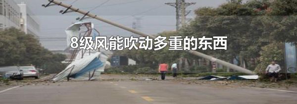 8级风能吹动多重的东西