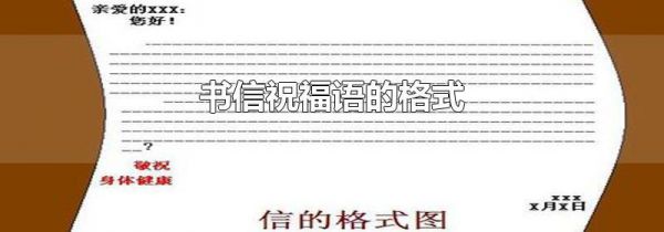 书信祝福语的格式