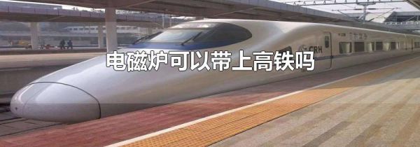 电磁炉可以带上高铁吗