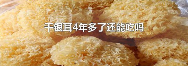 干银耳4年多了还能吃吗