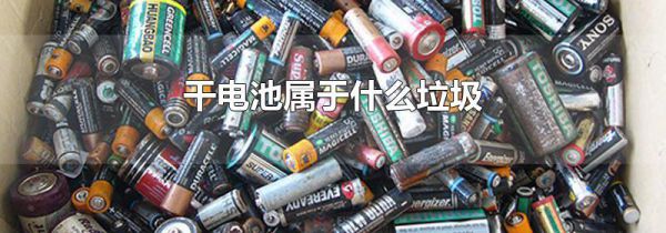 干电池属于什么垃圾
