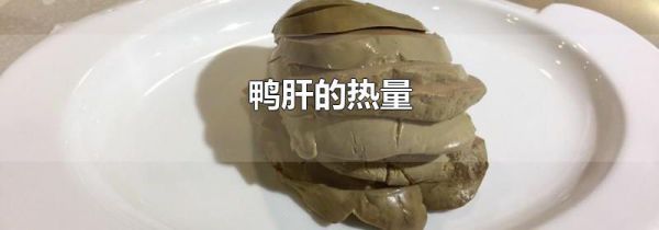 鸭肝的热量