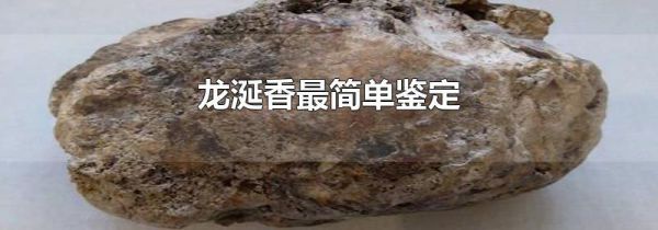 龙涎香最简单鉴定