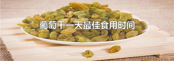 葡萄干一天最佳食用时间