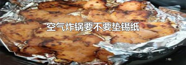 空气炸锅要不要垫锡纸