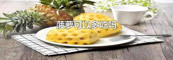 菠萝可以多吃吗
