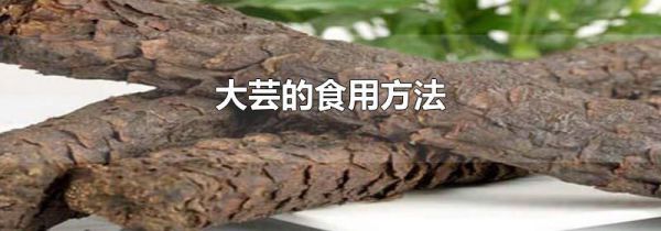 大芸的食用方法