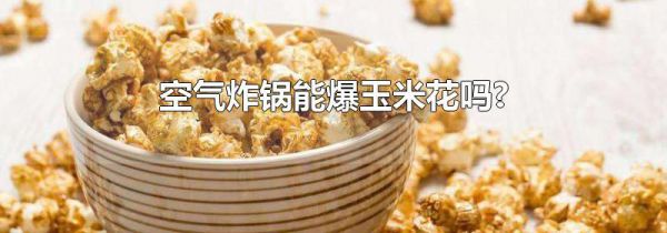 空气炸锅能爆玉米花吗?