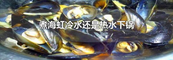 煮海虹冷水还是热水下锅